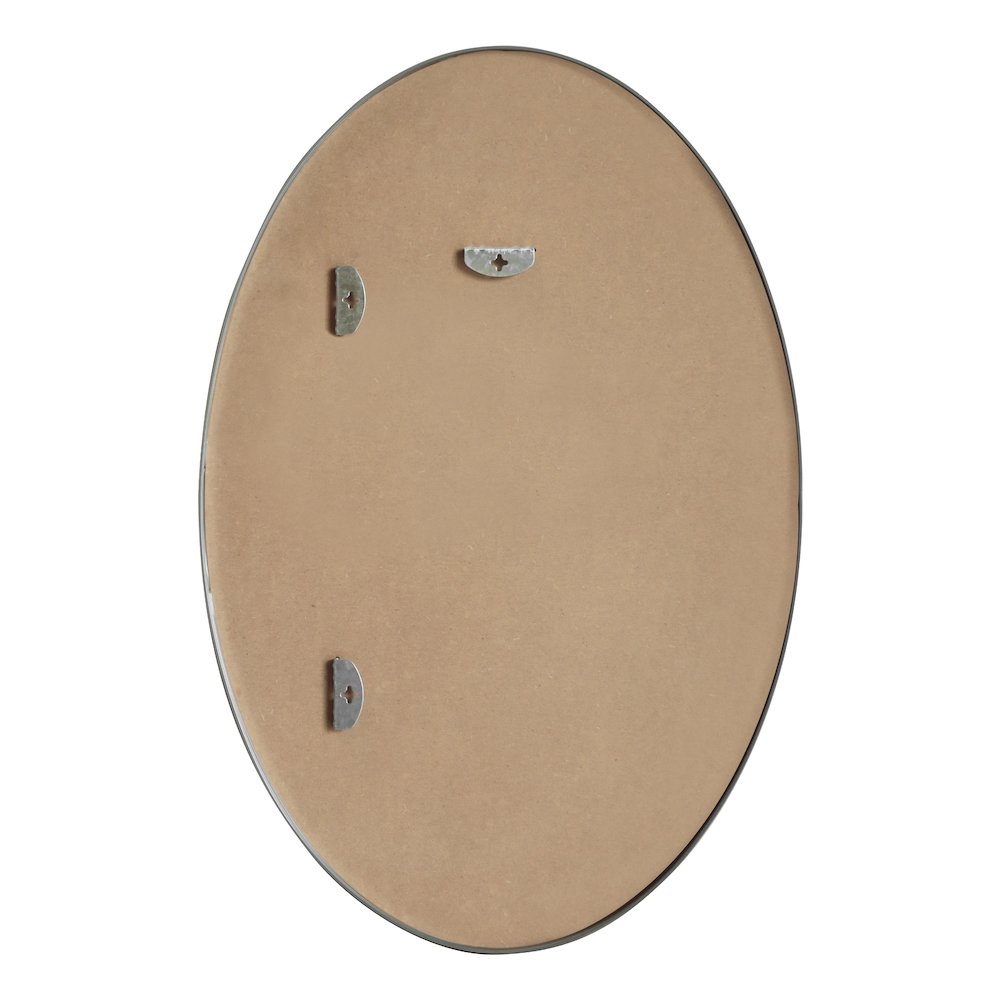 Ellipse Medium Oval Aluminum Alloy Framed Wall Mounted Mirror
