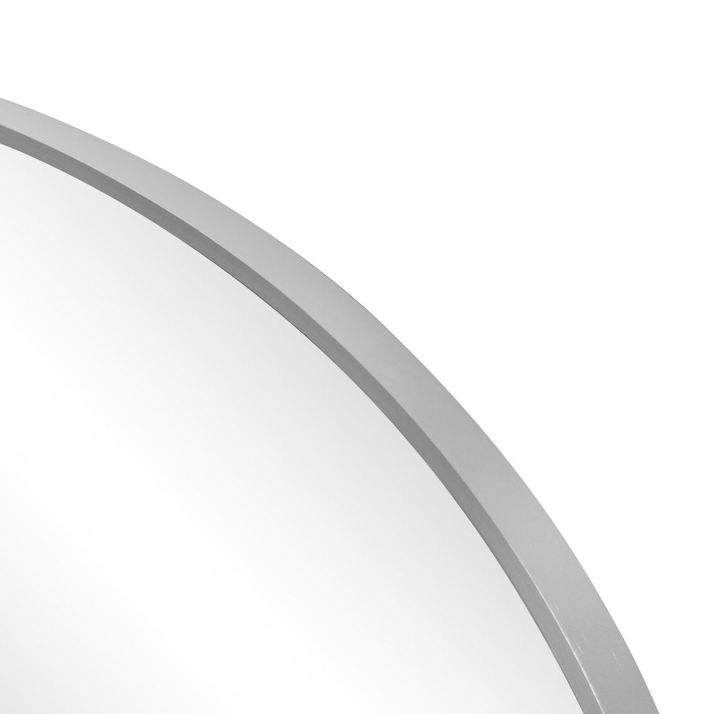 Ellipse Medium Oval Aluminum Alloy Framed Wall Mounted Mirror