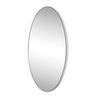 Ellipse Medium Oval Aluminum Alloy Framed Wall Mounted Mirror