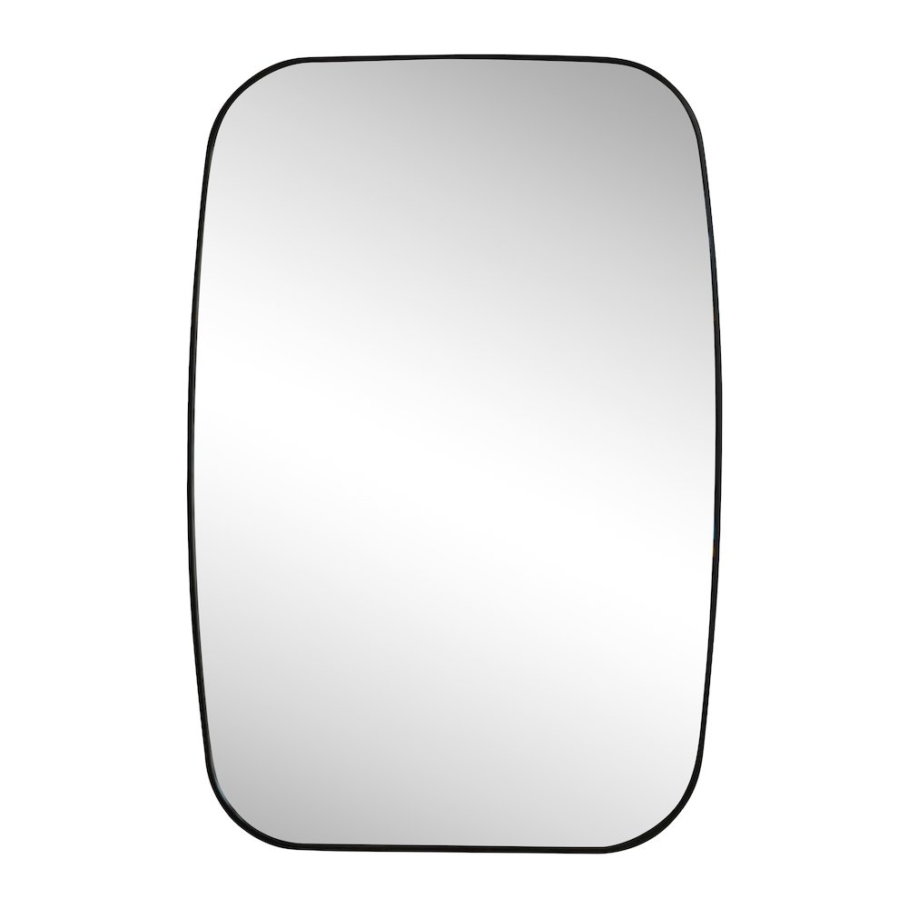 Cassian Medium Capsule Oblong Oval Aluminum Alloy Framed Wall Mounted Mirror