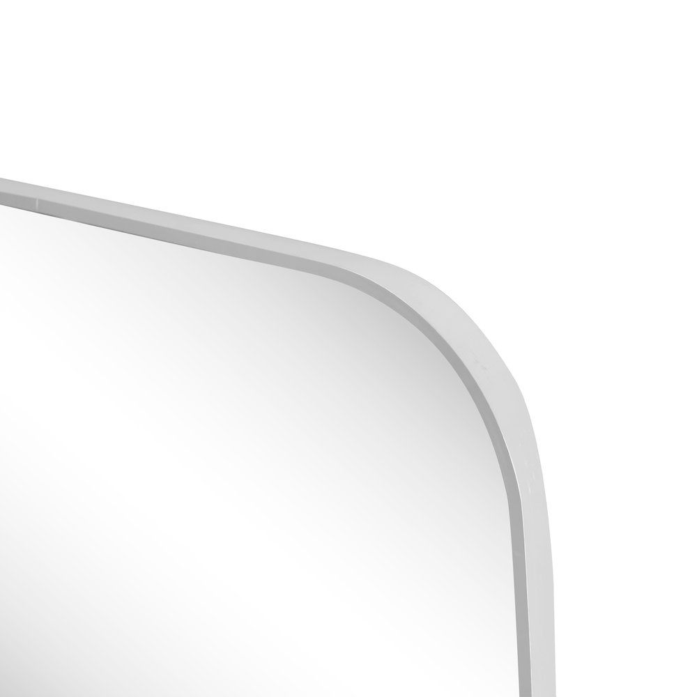 Cassian Medium Capsule Oblong Oval Aluminum Alloy Framed Wall Mounted Mirror