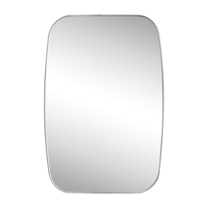 Cassian Medium Capsule Oblong Oval Aluminum Alloy Framed Wall Mounted Mirror