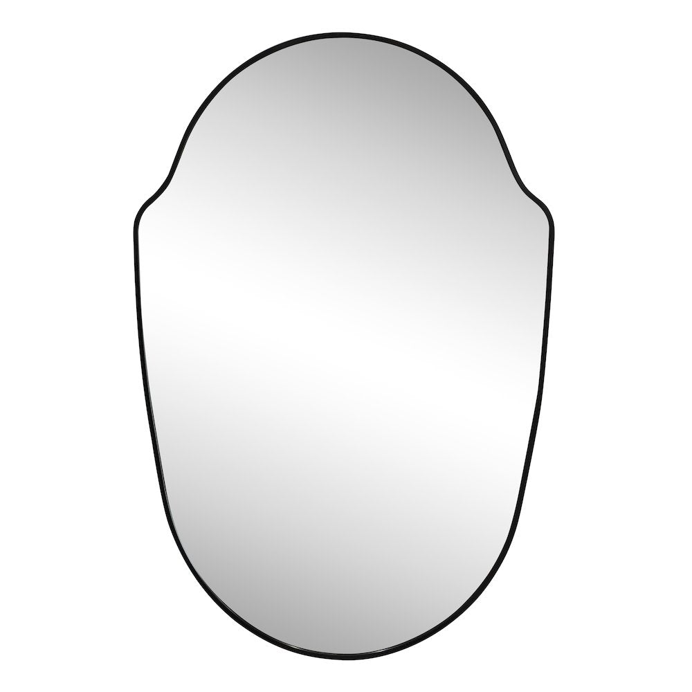 Guardian Medium Shield Aluminum Alloy Framed Wall Mounted Mirror