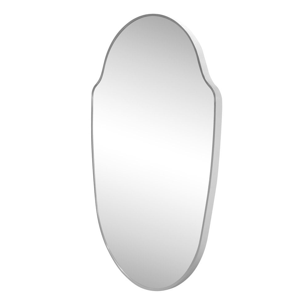 Guardian Medium Shield Aluminum Alloy Framed Wall Mounted Mirror