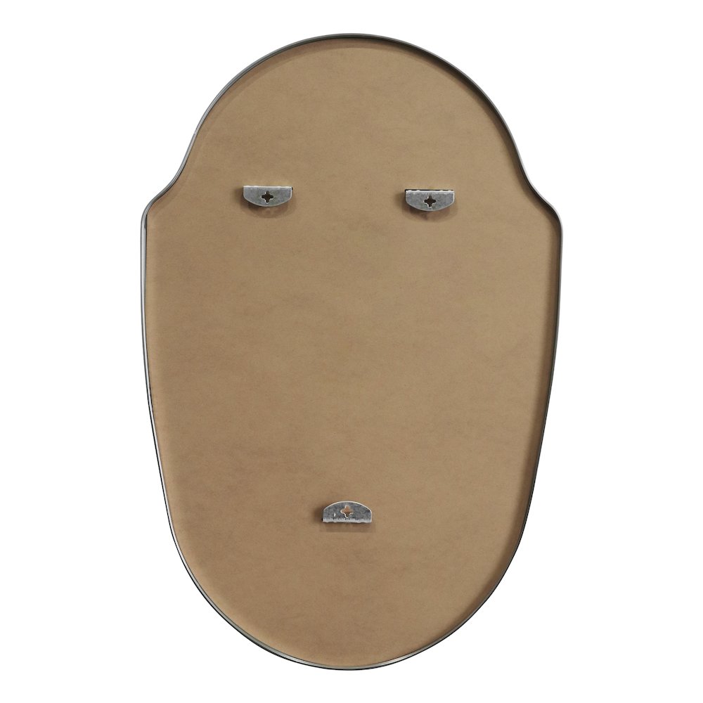 Guardian Medium Shield Aluminum Alloy Framed Wall Mounted Mirror