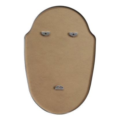 Guardian Medium Shield Aluminum Alloy Framed Wall Mounted Mirror