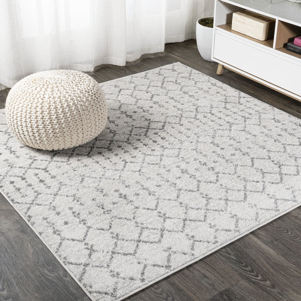 Moroccan Hype Boho Vintage Diamond Area Rug
