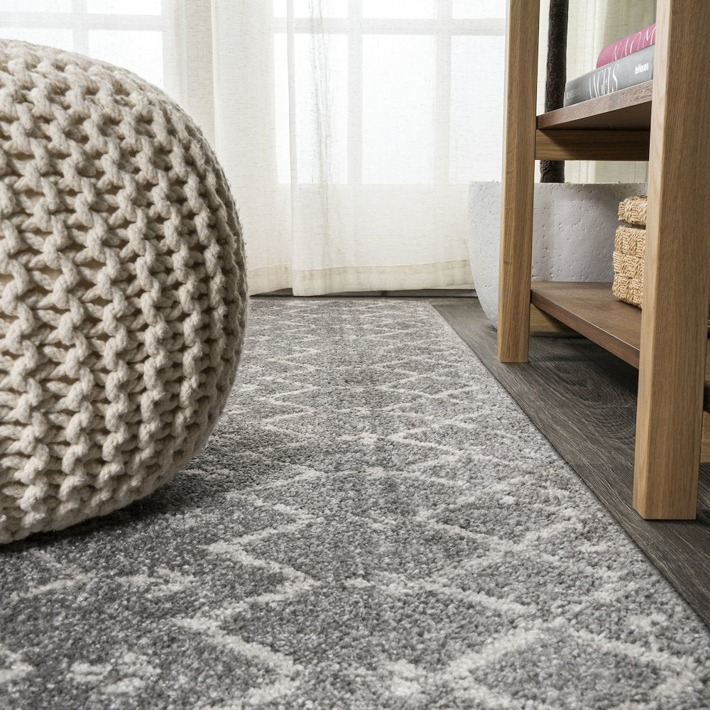 Moroccan Hype Boho Vintage Diamond Area Rug