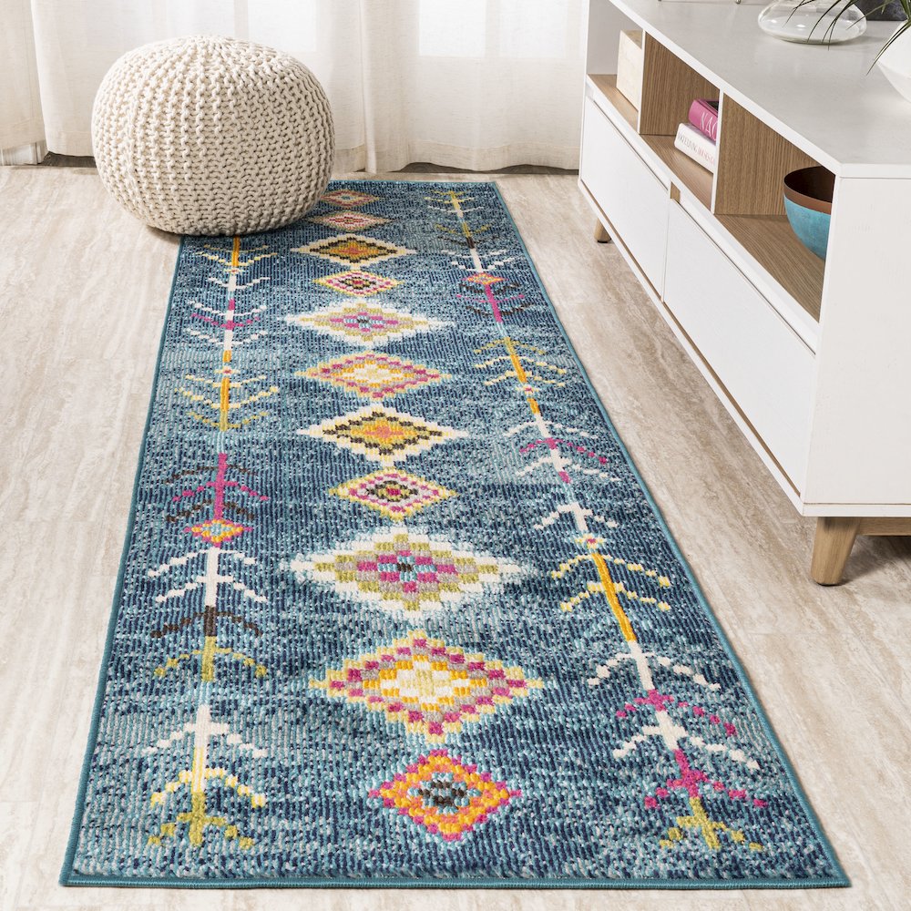 Tribal Love Geometric Area Rug