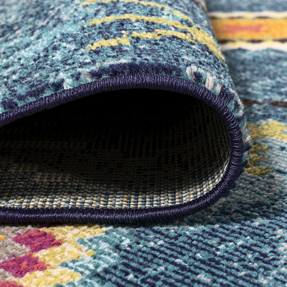Tribal Love Geometric Area Rug