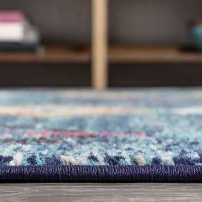 Tribal Love Geometric Area Rug