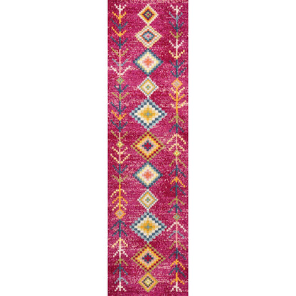 Tribal Love Geometric Area Rug
