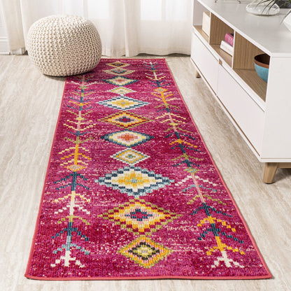 Tribal Love Geometric Area Rug