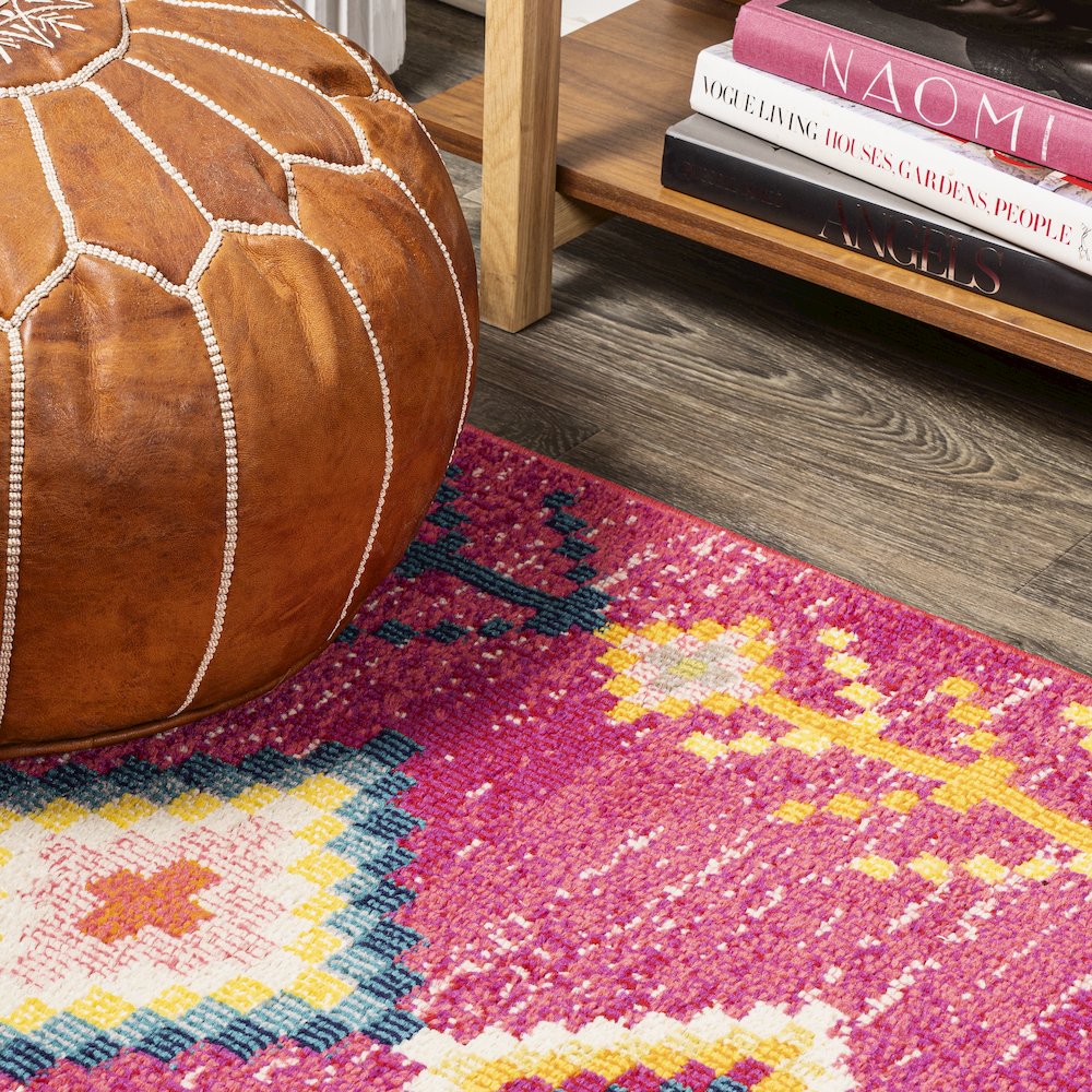 Tribal Love Geometric Area Rug