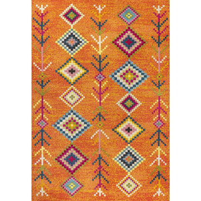 Tribal Love Geometric Area Rug