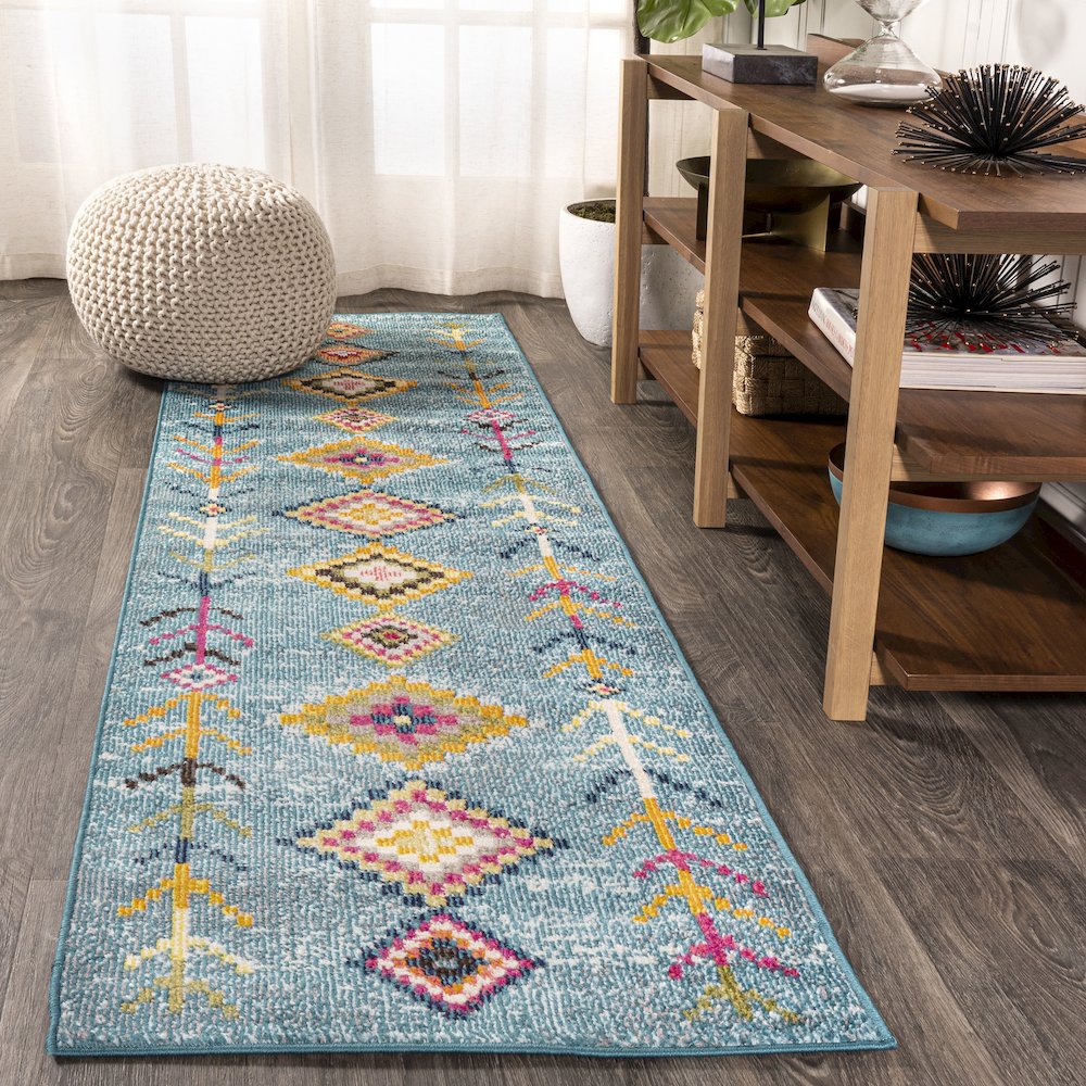 Tribal Love Geometric Area Rug