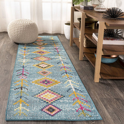 Tribal Love Geometric Area Rug