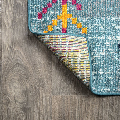 Tribal Love Geometric Area Rug