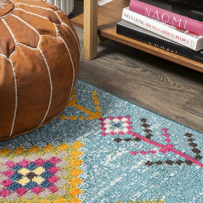 Tribal Love Geometric Area Rug