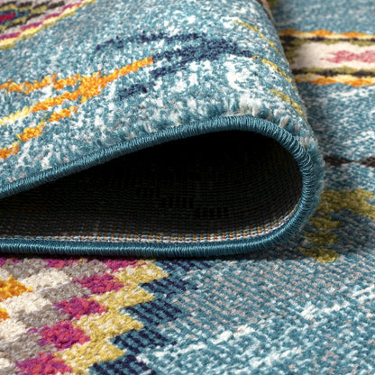 Tribal Love Geometric Area Rug