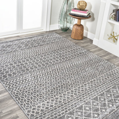 Arta Moroccan Vintage Geometric Rug Area Rug