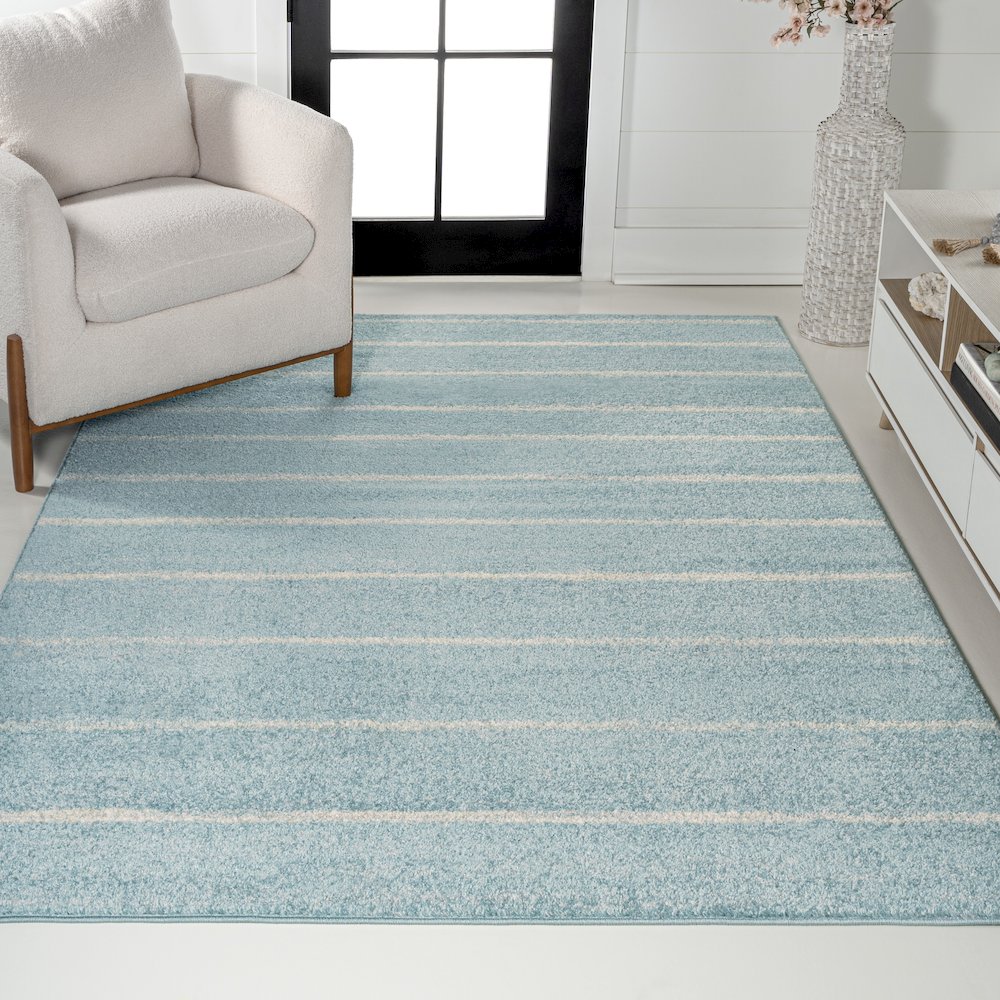 Williamsburg Minimalist Stripe Area Rug