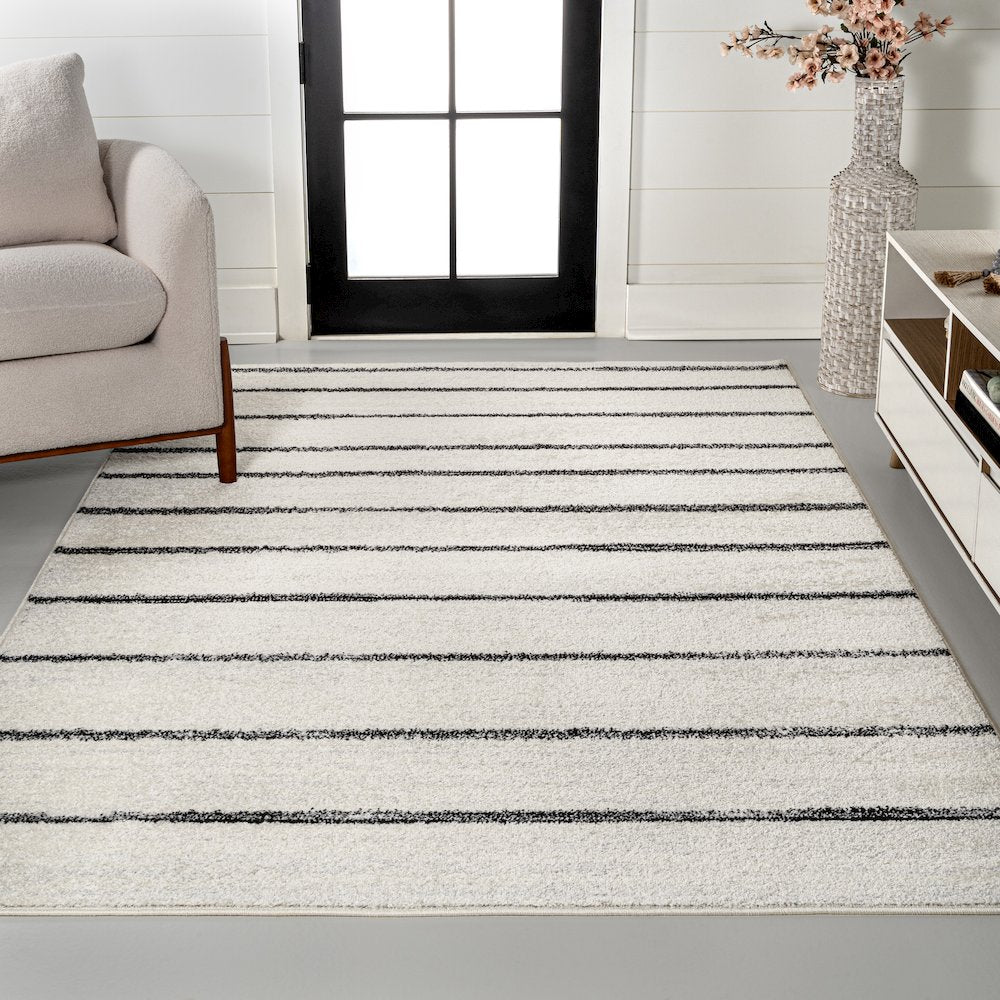 Williamsburg Minimalist Stripe Area Rug