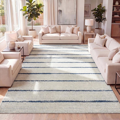 Williamsburg Minimalist Stripe Area Rug