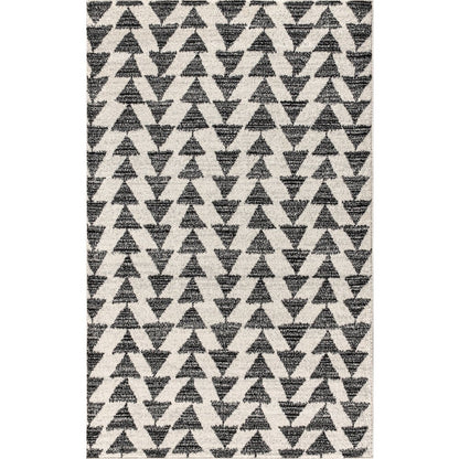 Aisha Moroccan Triangle Geometric Area Rug