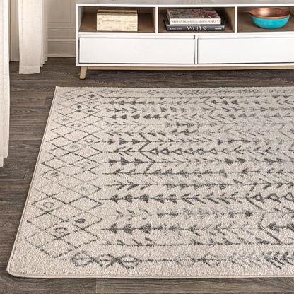 Ziri Moroccan Geometric Area Rug