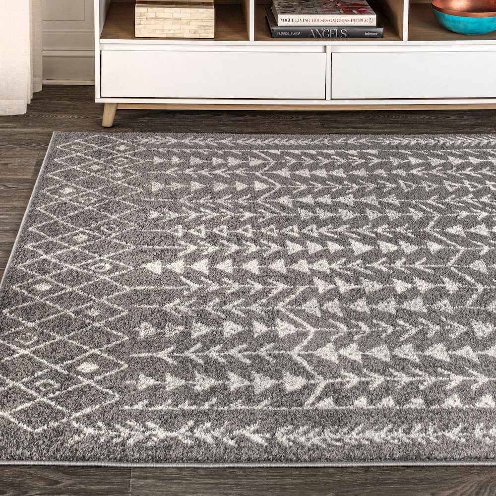 Ziri Moroccan Geometric Area Rug