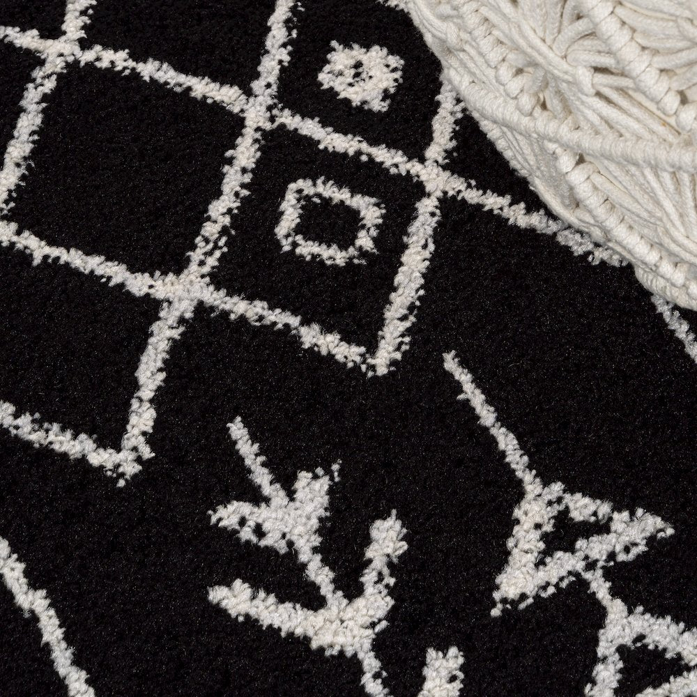 Ziri Moroccan Geometric Runner Rug