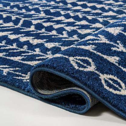Ziri Moroccan Geometric Runner Rug
