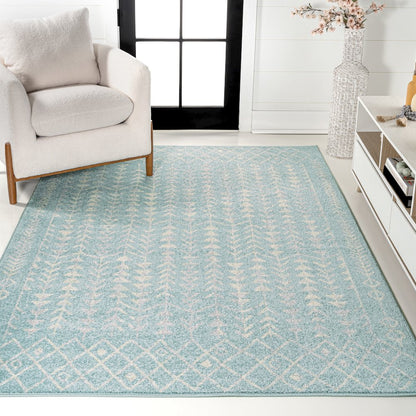 Ziri Moroccan Geometric Area Rug