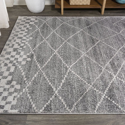 Asilah Moroccan Modern Diamond Area Rug