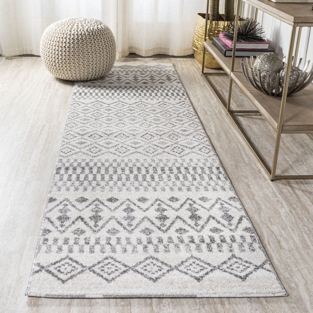Ifrane Berber Geometric Stripe Area Rug