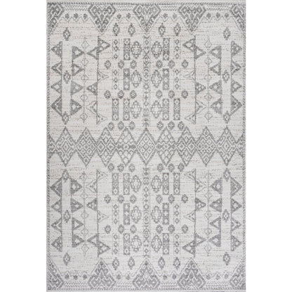 Idris Tribal Diamond Geometric Area Rug