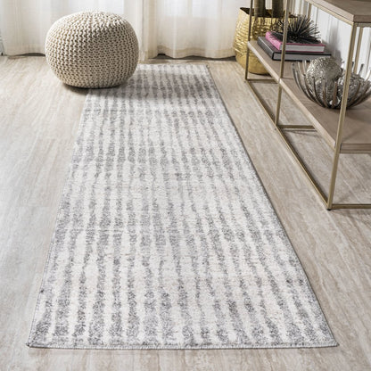 Skoura Modern Bold Stripe Area Rug
