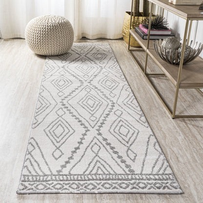 Rih Moroccan Style Diamond Area Rug