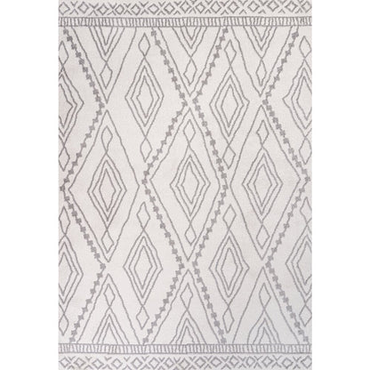 Rih Moroccan Style Diamond Area Rug
