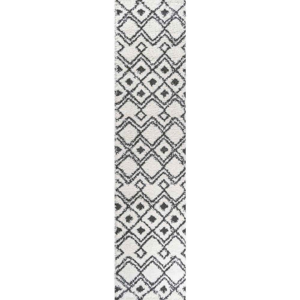 Caimari Moroccan Diamond Shag Area Rug