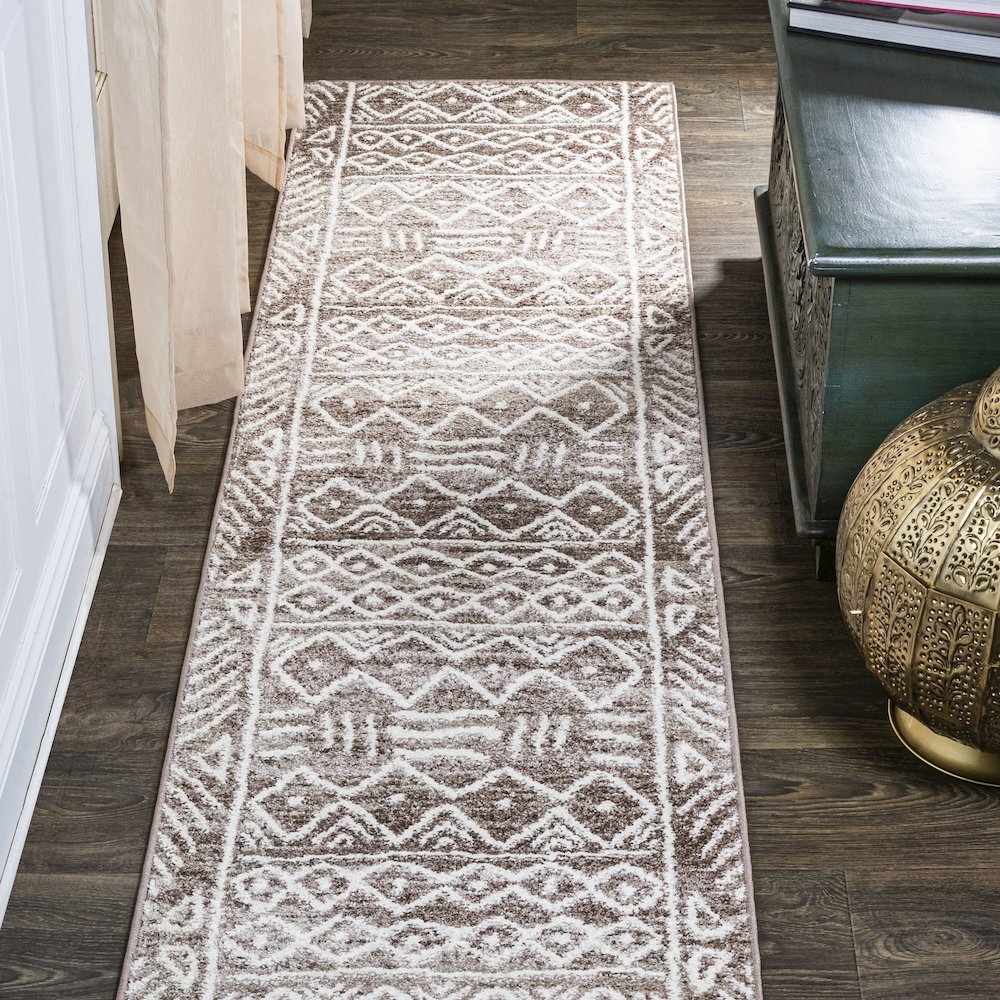 Amanar Tribal Geometric Area Rug