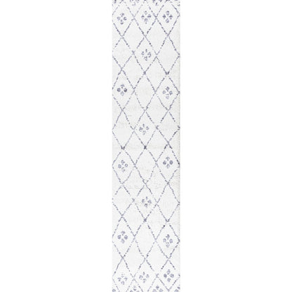 Izil Moroccan Geometric Diamond Area Rug