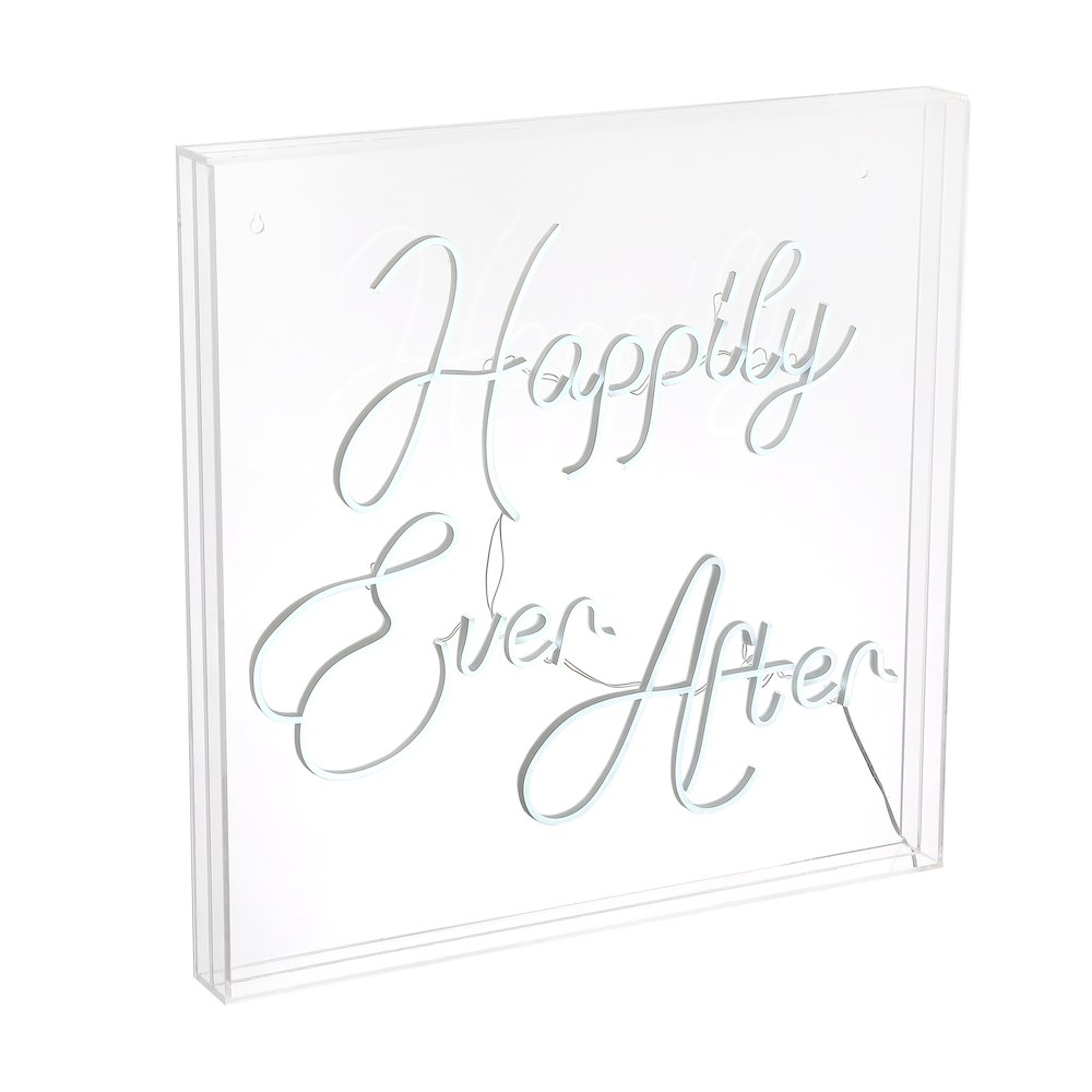 Glam Acrylic Box Usb Operated Led Neon Light