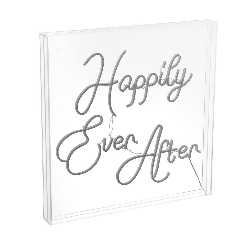 Glam Acrylic Box Usb Operated Led Neon Light