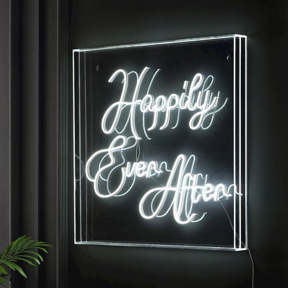 Glam Acrylic Box Usb Operated Led Neon Light