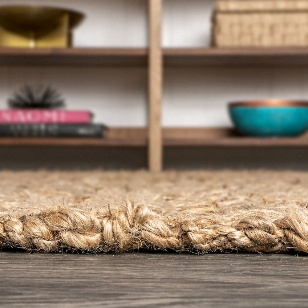 Estera Hand Woven Boucle Chunky Jute Area Rug