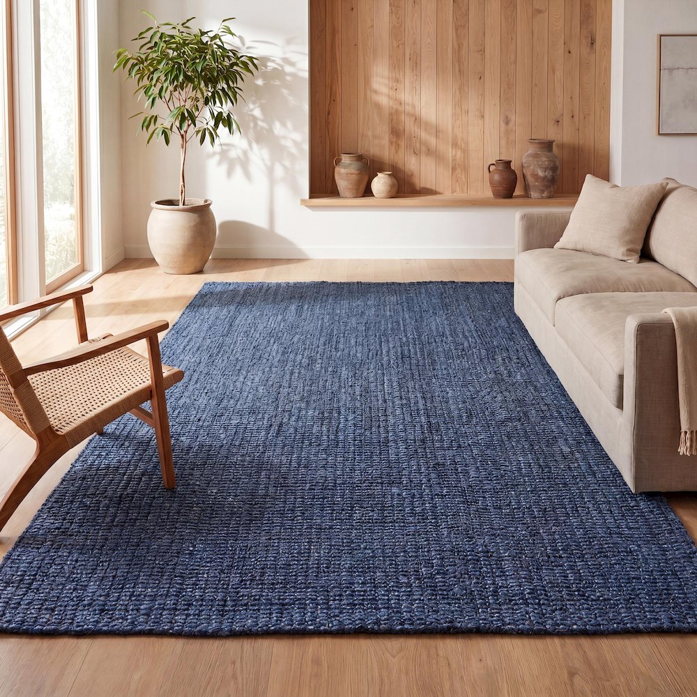 Pata Hand Woven Chunky Jute Area Rug