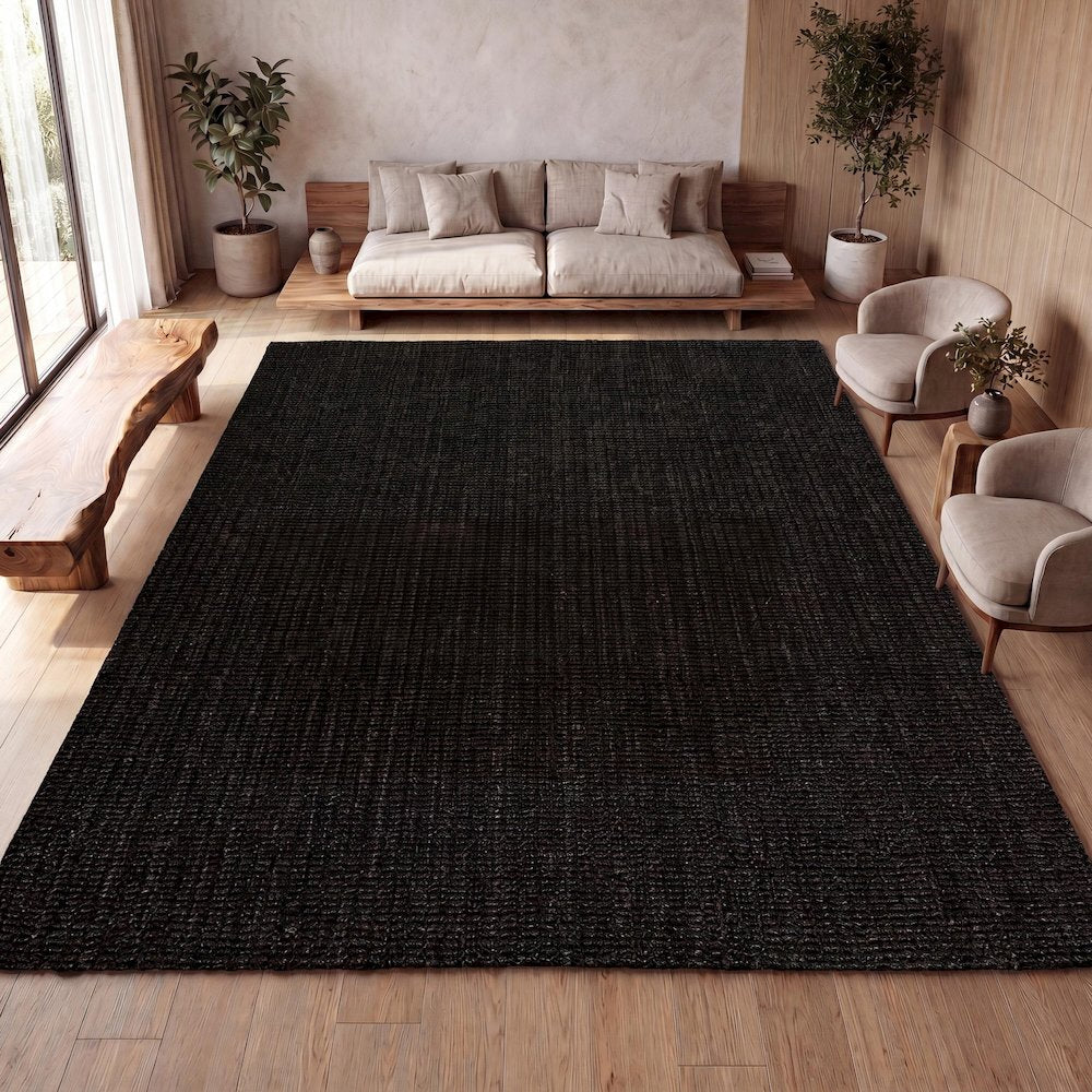 Pata Hand Woven Chunky Jute Area Rug