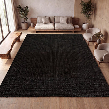 Pata Hand Woven Chunky Jute Area Rug